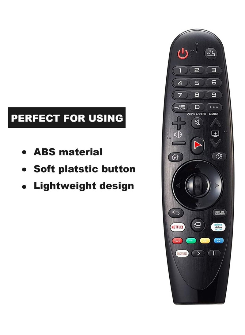 TIGER New Replacement AM-HR600 for LG Magic Smart TV Remote Control – 2.4GHz Wireless Universal Remote for Smart TVs – Voice Control, Motion Sensing, Quick Response, No Setup Required, Lightweight - Image 4