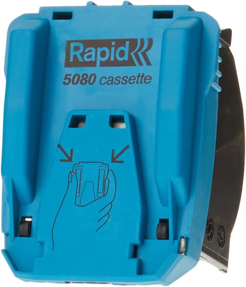Rapid 5080e Electric Stapler Cartridge - 5000 Staples, Front Loading Replacement - Image 1