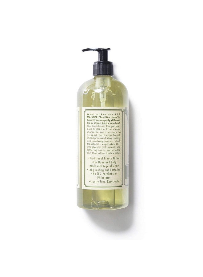 A La Maison French Hydrating Liquid Body Wash Rosemary Mint Natural Body Wash Made With Essential Oils Biodegradable Plantbased Vegan Crueltyfree Alcohol & Paraben Free (25.36 Oz 1 Pack) - Image 3