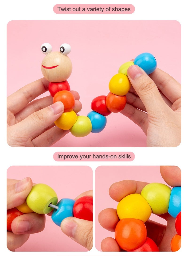 مس تيارا ألعاب خشبية للأطفال، ألعاب مونتيسوري، مناسبة للأولاد والبنات من سن 3 سنوات فما فوق. 6 قطع ألعاب خشبية للأطفال، ألعاب أطفال، ألعاب تعليمية لمرحلة ما قبل المدرسة من سن 3 إلى 6 سنوات، مناسبة للأطفال من سن 3 سنوات فما فوق، هدايا عيد الميلاد، وألعاب التنمية المبكرة. - Image 5