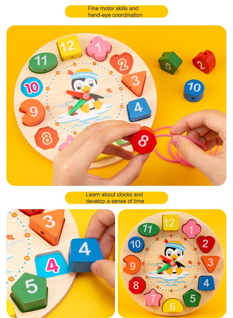 مس تيارا ألعاب خشبية للأطفال، ألعاب مونتيسوري، مناسبة للأولاد والبنات من سن 3 سنوات فما فوق. 6 قطع ألعاب خشبية للأطفال، ألعاب أطفال، ألعاب تعليمية لمرحلة ما قبل المدرسة من سن 3 إلى 6 سنوات، مناسبة للأطفال من سن 3 سنوات فما فوق، هدايا عيد الميلاد، وألعاب التنمية المبكرة. - Image 2