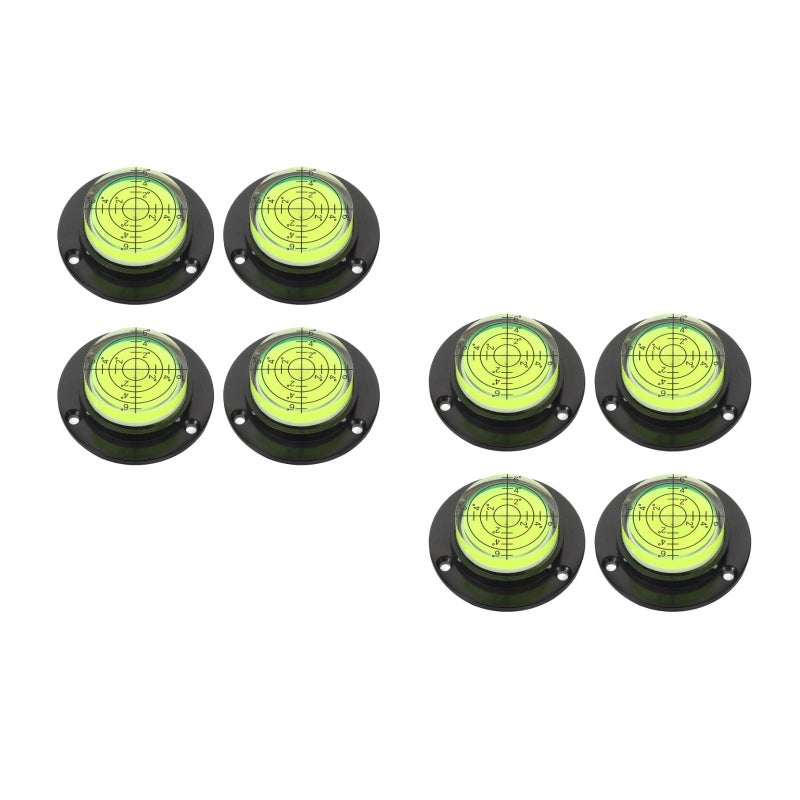 8 pcs Universal Bubble Level Tool: Precision Measuring RV Bubble Level for Construction and Installation - Indoor Renovation and Machinery Setup - Image 4