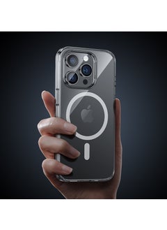 Benks iPhone 14 Pro Max Compatible Case New Magnetic Crystal Transparent PC Cover with Wireless Charging Support  - Image 2