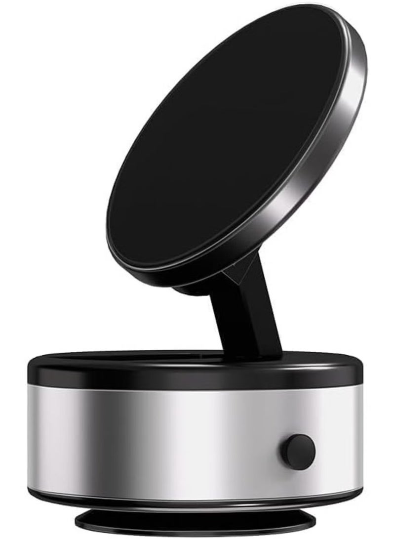 ELTRAZONE Latest Enhanced Car Interior Mount Mobile Phone Holder – Magnetic Suction Cup with 360° Rotation, Universal Fit for Dashboard, Glass, Mirror & Smooth Surfaces - Image 1