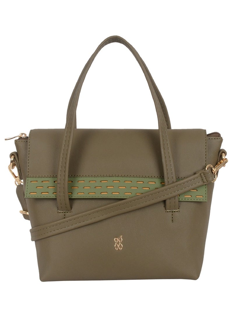 Baggit Lxe Truitt E Ashlyn (Military Green) - Image 1