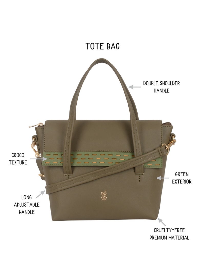 Baggit Lxe Truitt E Ashlyn (Military Green) - Image 2