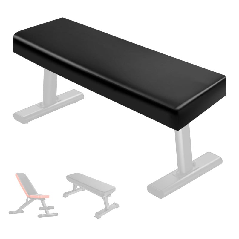 VeyoStories Weight Bench Cover Workout Bench Cover PU Leather with Plush Lining Dustproof Wtaerproof AntiSlipProtection for Adjustable Flat Weight Exercise Fitness Gym BenchCover only - Image 2