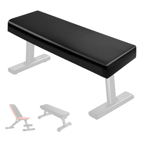 VeyoStories Weight Bench Cover Workout Bench Cover PU Leather with Plush Lining Dustproof Wtaerproof AntiSlipProtection for Adjustable Flat Weight Exercise Fitness Gym BenchCover only - Image 1