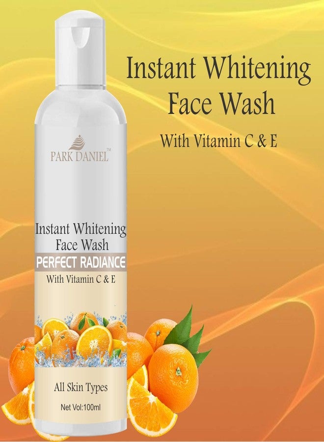 Park Daniel Instant Whitening Face Wash for Instant Face Whitening & Brightening Combo Pack of 2 Bottles of 100 ML (200 ML), white (PDIWFW2001) - Image 2