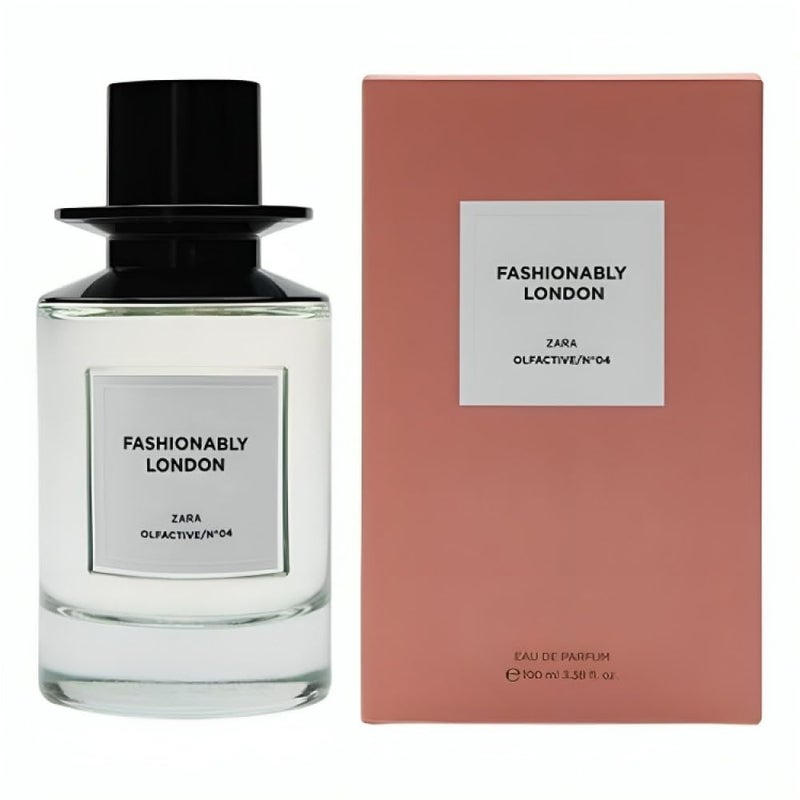 عطر زارا أولفاكتيف N04 فاشنابلي لندن للنساء EDP أو دو بارفان 100 مل 338 فل أونص