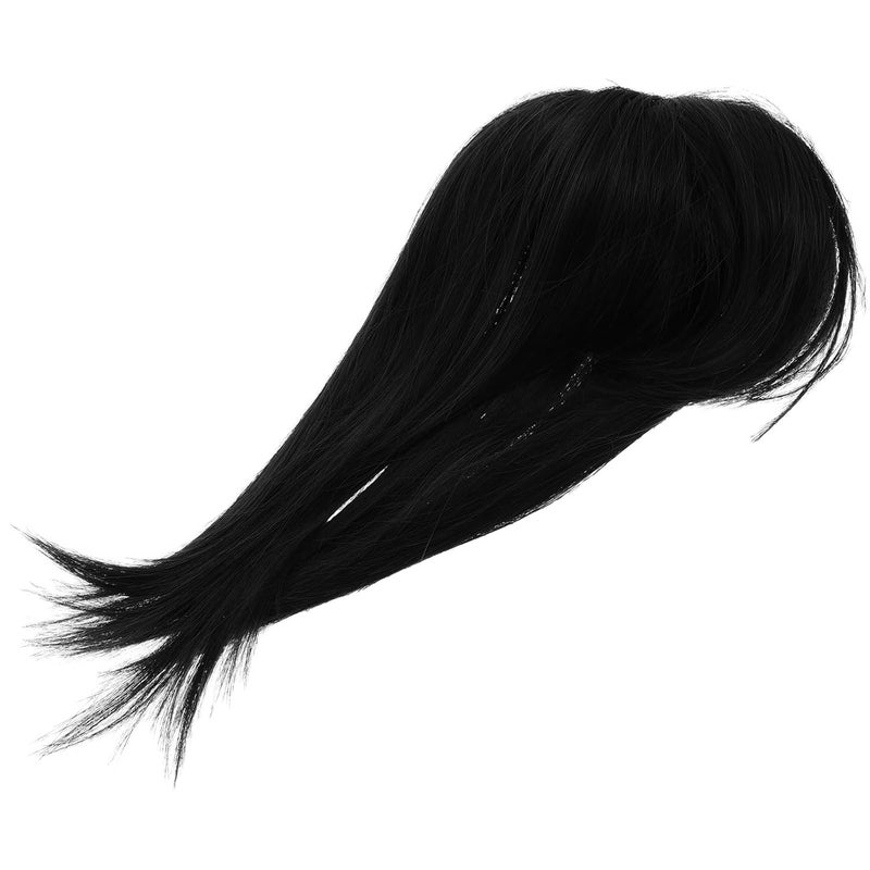 Hair Topper for Thinning Hair Clip-In Hairpiece with Thick Black for Women Natural Crown Coverage - Image 1