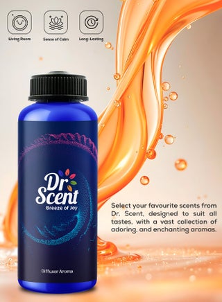 Dr Scent Breeze of Joy Aroma Oil Diffuser – Sense | UK-Made Fragrance with Bergamot, Nectarian, Jasmine, Freesia, Amber & Sandalwood | Ideal for Offices, Homes, Hotels & Spas (500ml) - view 4