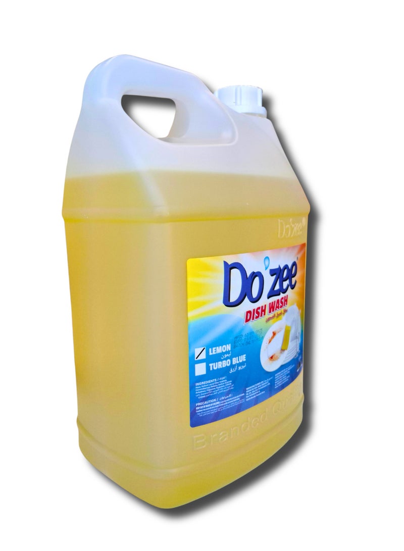 Do'zee Lemon Liquid Dish Wash, 10 Liters - Image 4
