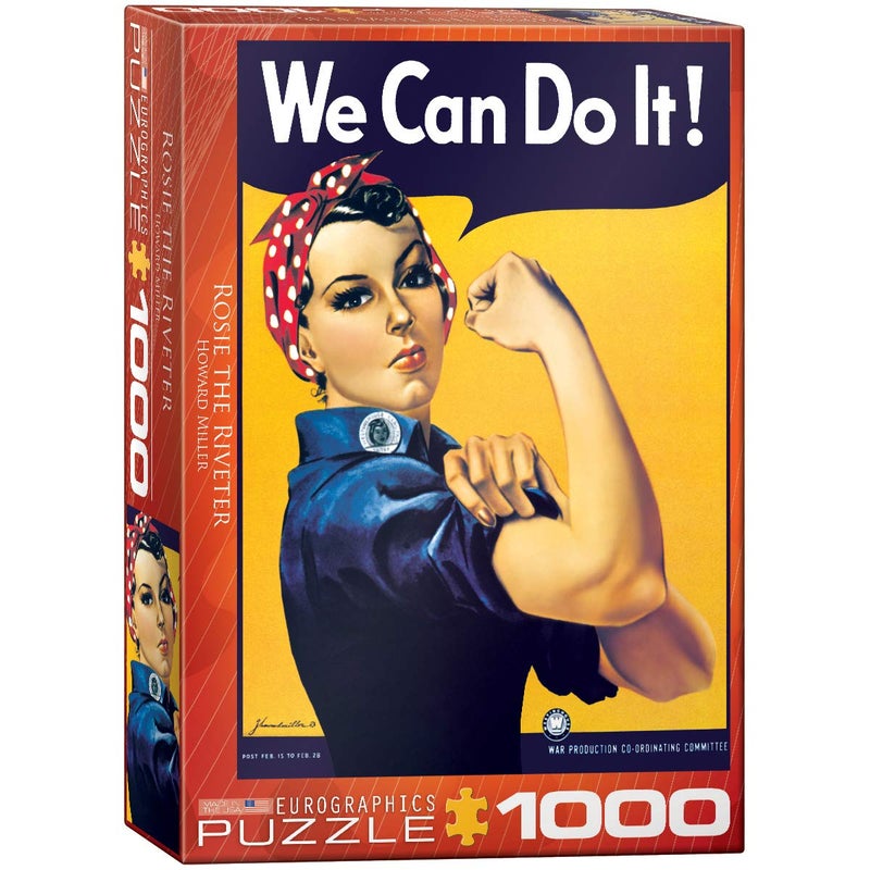 EuroGraphics Rosie The Riveter by Howard Miller 1000 Piece Puzzle - Image 5
