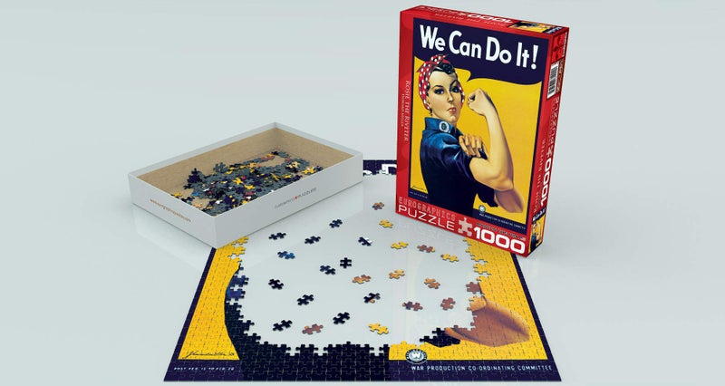 EuroGraphics Rosie The Riveter by Howard Miller 1000 Piece Puzzle - Image 3