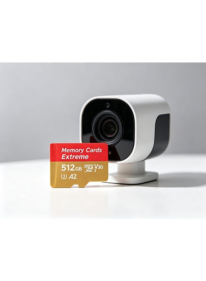 512 GB high-end storage card, supporting full HD video, suitable for smartphones, dashcam, action cameras and surveillance cameras. - Image 5