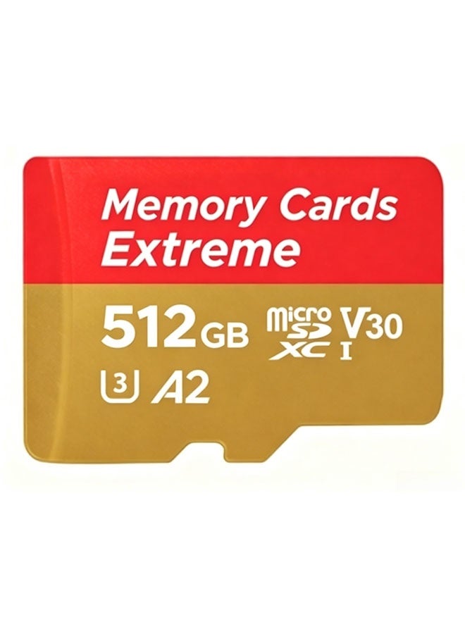 512 GB high-end storage card, supporting full HD video, suitable for smartphones, dashcam, action cameras and surveillance cameras. - Image 1