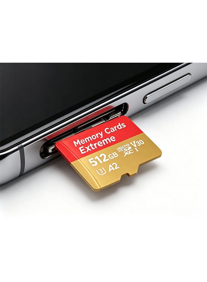 512 GB high-end storage card, supporting full HD video, suitable for smartphones, dashcam, action cameras and surveillance cameras. - Image 3
