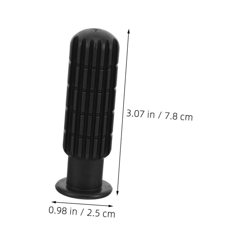 2pcs Non Skid Plastic Foosball Handles Comfortable Grip Replacement Parts for Standard Football Tables Easy to Install - Image 3