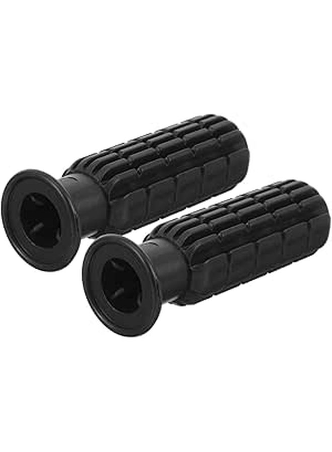 2pcs Non Skid Plastic Foosball Handles Comfortable Grip Replacement Parts for Standard Football Tables Easy to Install - Image 1