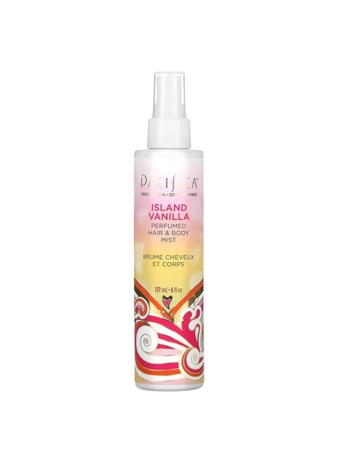 Pacifica - Pacifica, Perfumed Hair & Body Mist, Island Vanilla , 6 fl oz (177 ml) - Image 1