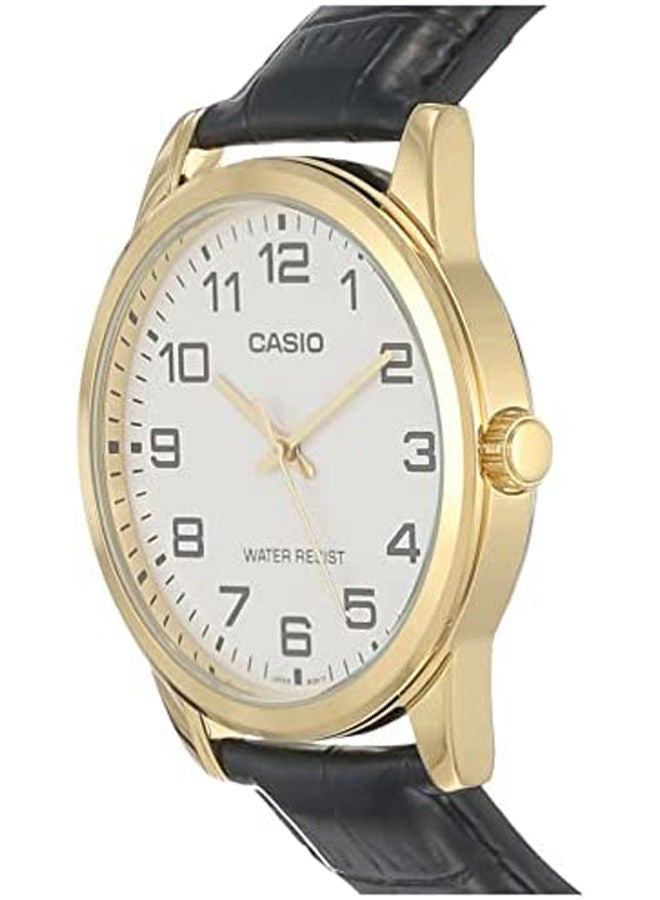 CASIO Leather Analog Watch MTP-V001GL-7BUDF - Image 2