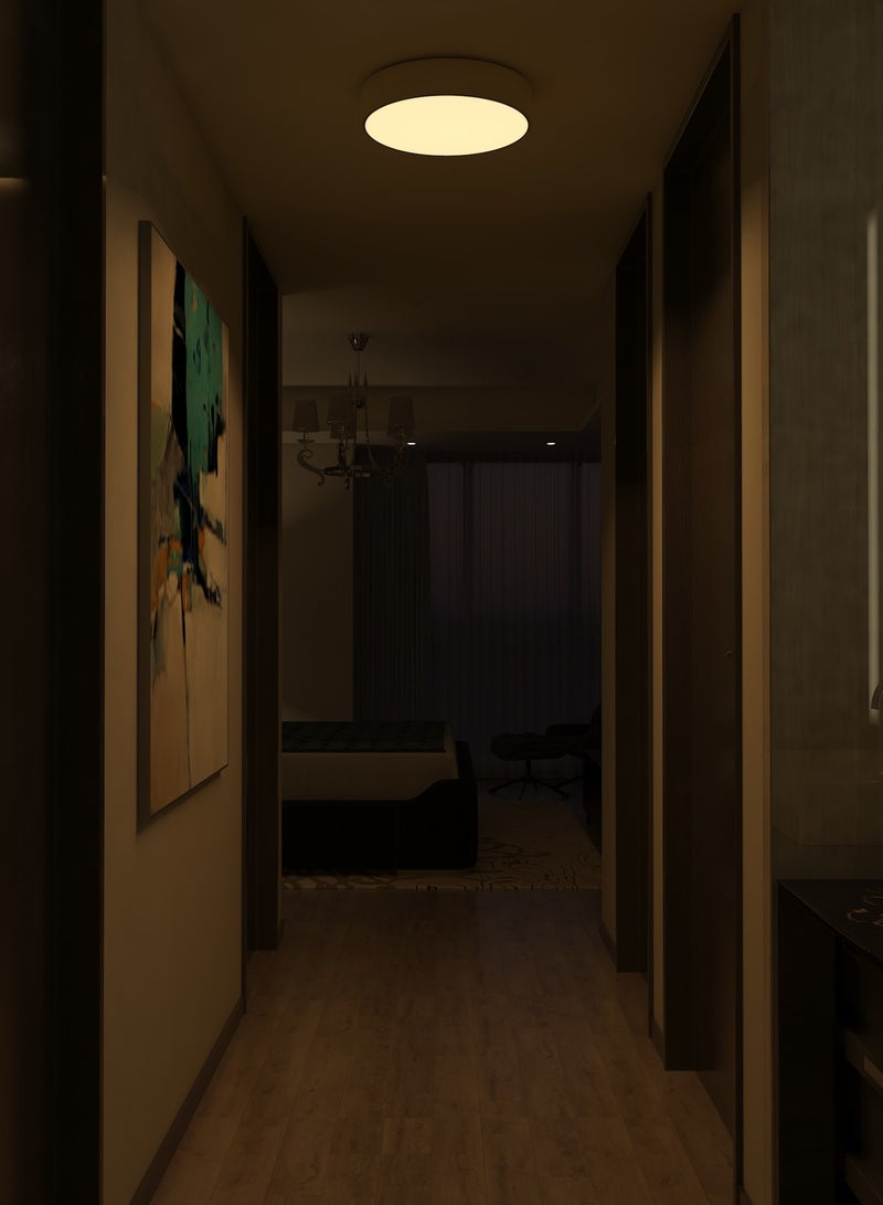 UCANDLE 3000K 24W Circular Led Chandelier  - Image 2