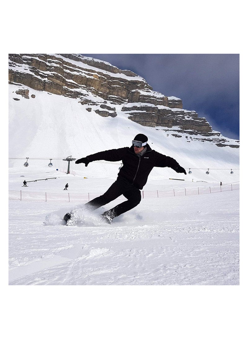 SYOSI Mini Short Ski Skates for Snow, Skis for Winter Shoes, Short Snowskates Snowblades Skiboards, Mini Ski Skates, Snow Shoes, Shoes for Snow, Short Ski d Singles Sled Winter Outdoor Sport - Image 3