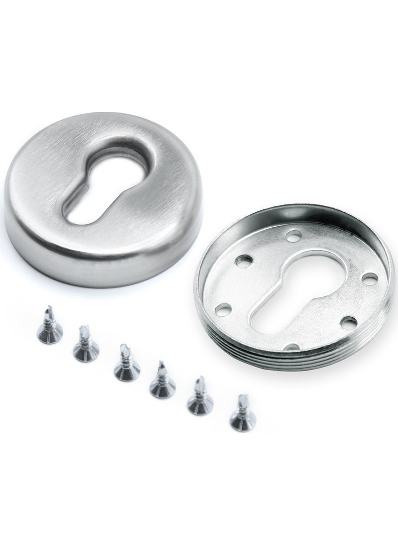 Master - 6 Screw Steel Rosette Satin - Image 1