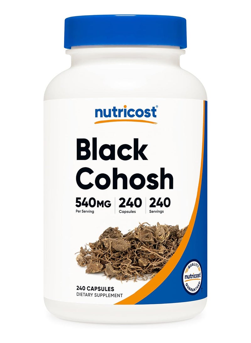 الكوهوش الأسود، 540 ملجم، 240 كبسولة - Image 1