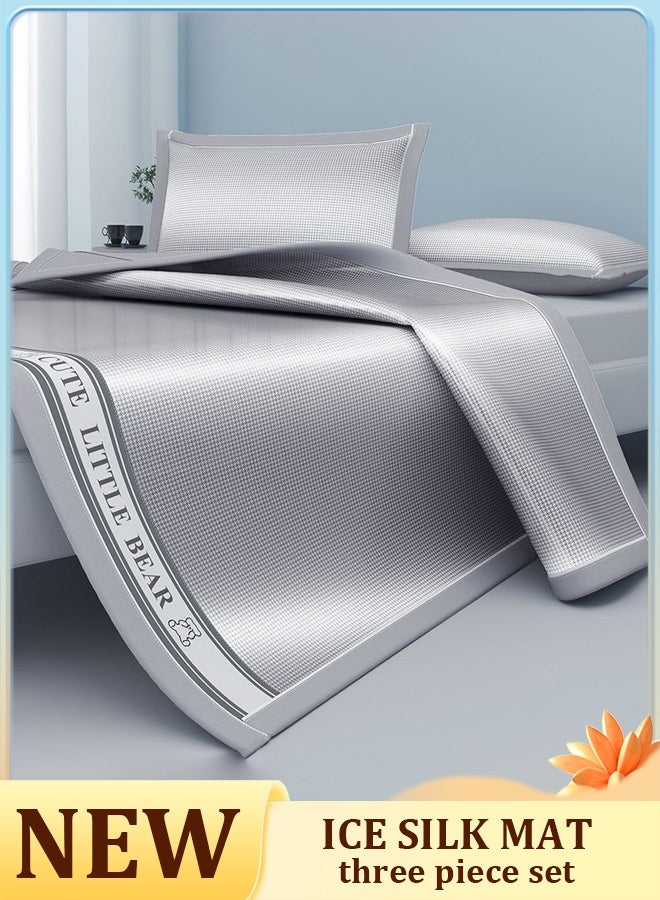 Cool Touch Machine Washable Antibacterial Summer Mattress Topper Set, 2 Pieces - Image 1