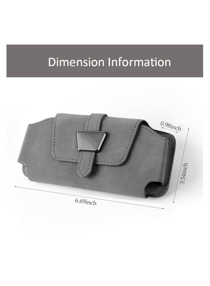 SYOSI SYOSI Upgrade Sunglasses Case for Car Visor, Universal Sunglasses Holder, One-Handed Open Magnetic Closure, Velvet Material, Auto Interior Accessories Organizer with Glasses - Image 4