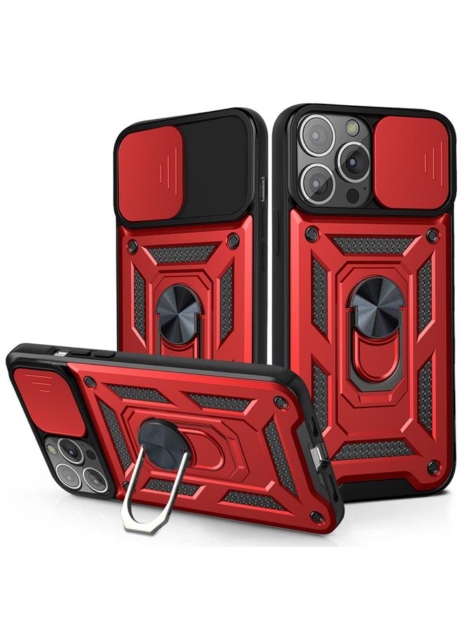 Zaboon Case For iPhone 13 Pro Sliding Camera Cover Design TPU+PC Protective Case - Image 1