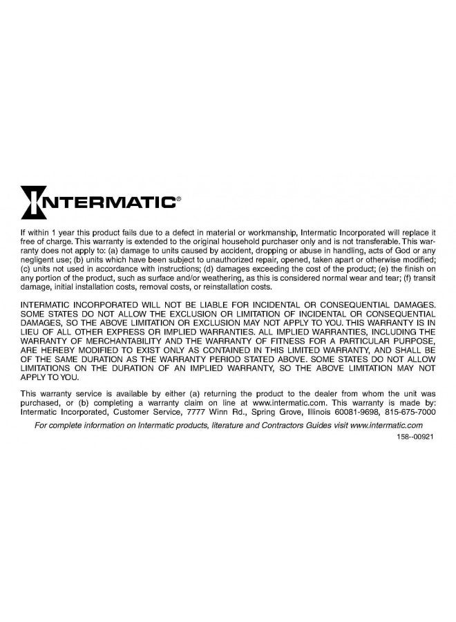 Intermatic Intermatic T104P3 208-277 Volt DPST 24 Hour Mechanical Time Switch  - Image 3
