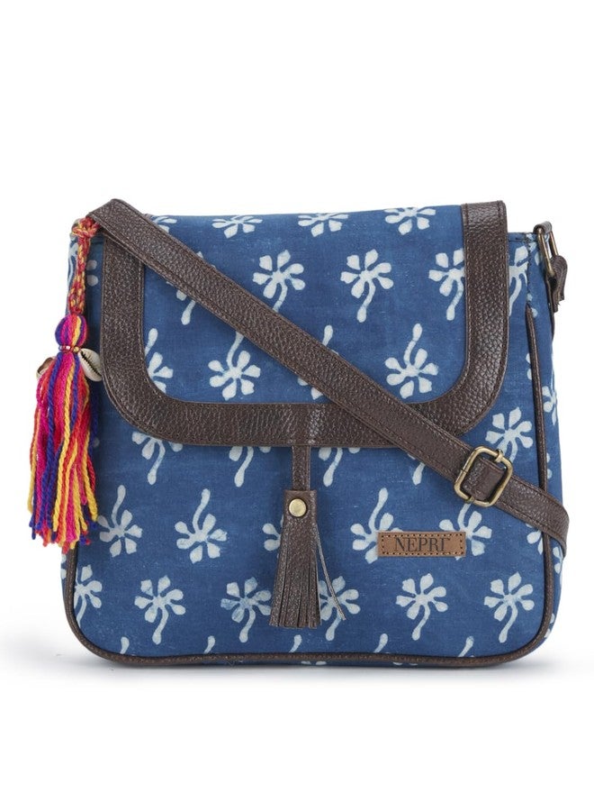 NEPRI Printed Sling Bag | Crossbody Bags for Women Girls | Women's Handbags | Stylish | Vegan Leather Bag | Travel & Office Use | Purse and Wallet | WSL-013-29