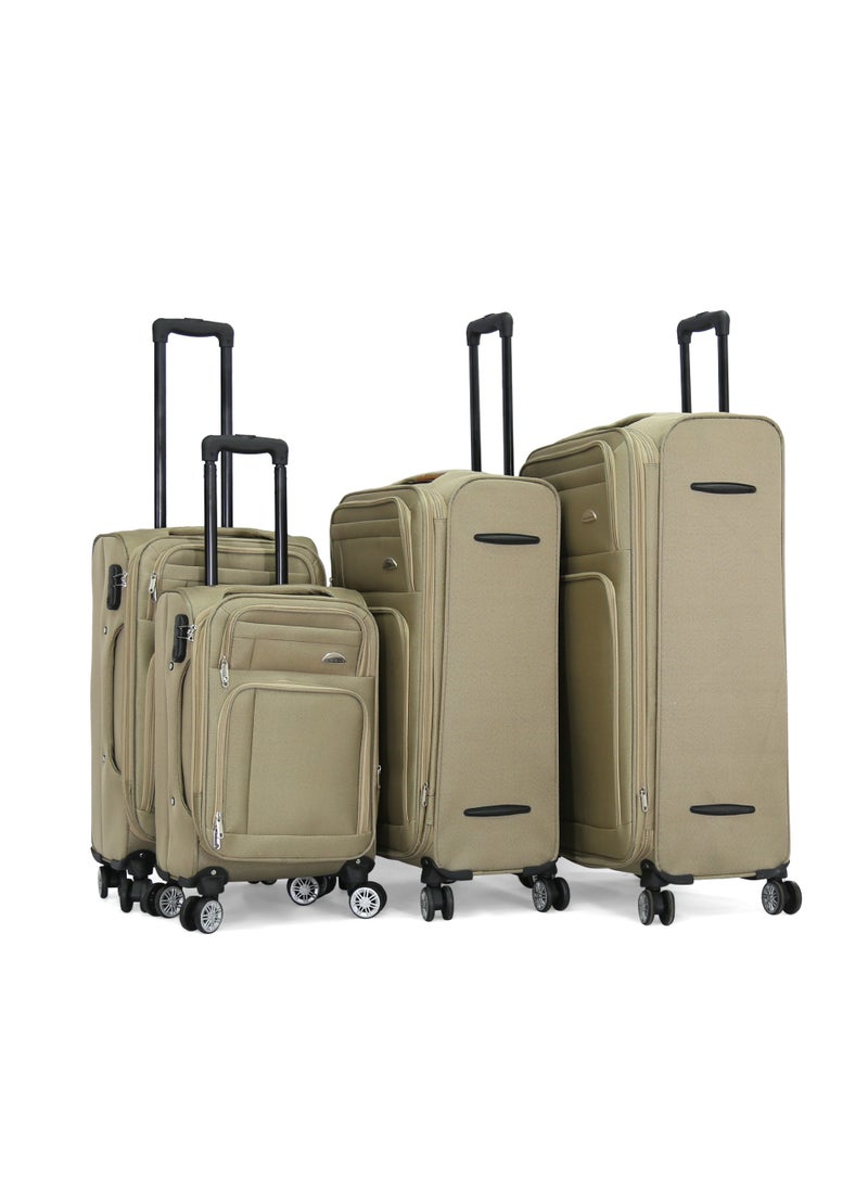 GIORDANO Giordano Softside Luggage Trolley Bag 4 Pieces set  - Image 1