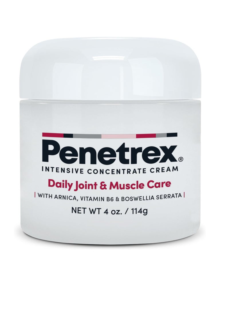 penetrex Joint & Muscle Therapy - Soothing Comfort for Back, Neck, Hands, Feet - Premium Whole Body Rub with Arnica, Vitamin B6 MSM & Boswellia - Non-Greasy 4oz Cream - Image 1