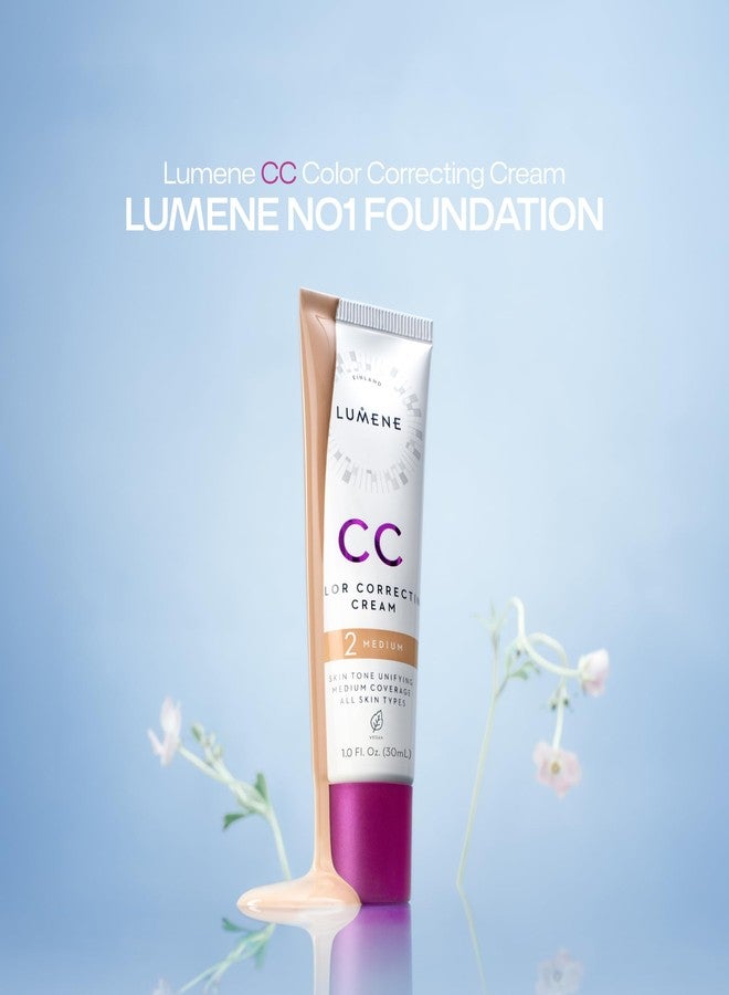 Lumene CC Color Correcting Cream Vegan Foundation 1 fl oz - 8 Rich - Image 4
