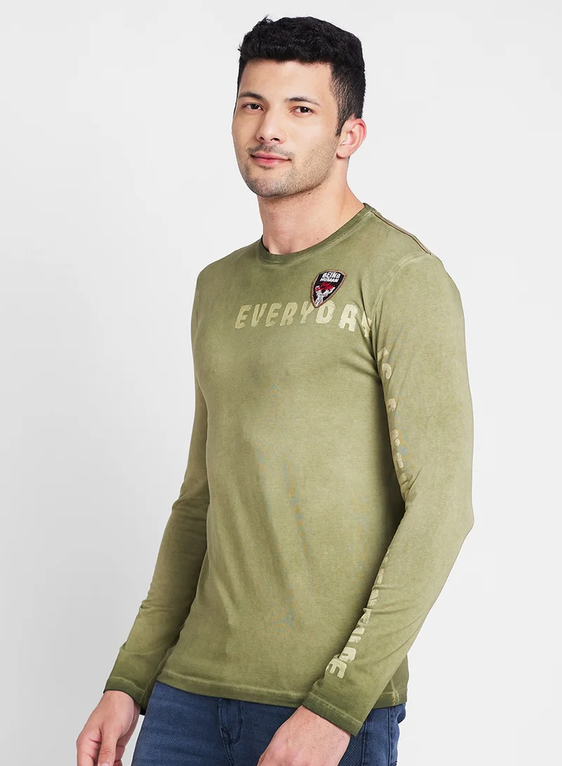 Being Human Graphic Crew Neck T-Shirt