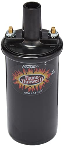 ملف الإشعال Pertronix 45011 FlameThrower II 45000 فولت 06 أوم 12 فولت أسود