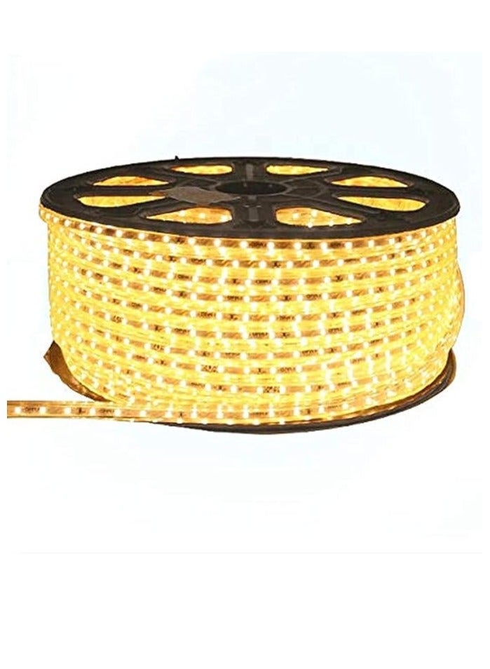 ESNCO 50m Waterproof/Dustproof LED Strip Light For Indoor Use,Warm White - Image 1