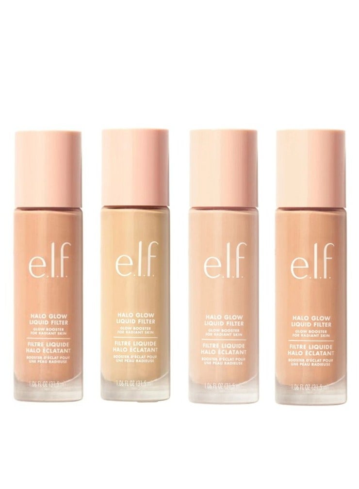 إلف فلتر سائل هالو جلو 4 متوسط ​​+ 0.5 فاتح + 1 فاتح + 3 فاتح/متوسط ​​31.5 مل - Image 1