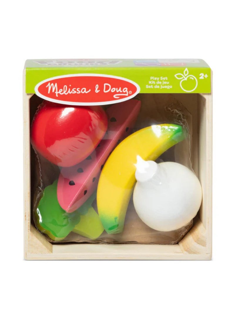 Melissa & Doug Melissa and Doug Wooden Food Groups Play Set - Produce  - Image 1