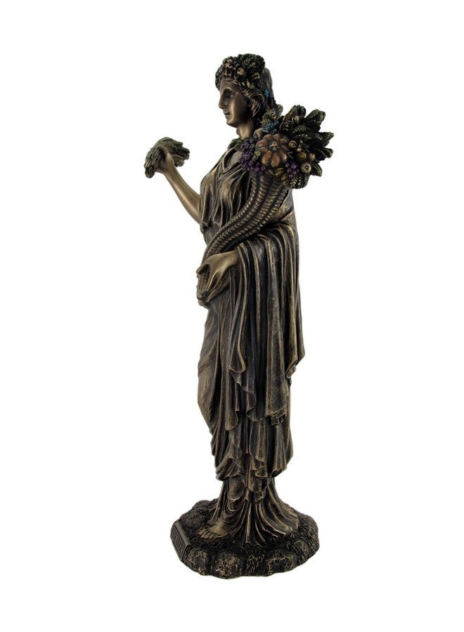 Veronese Design 12 Inch Demeter Greek Goddess of The Harvest Cold Cast Resin Bronze Finished Statue Symbolic Homage to The Cycle of Life and Abundance - Image 5