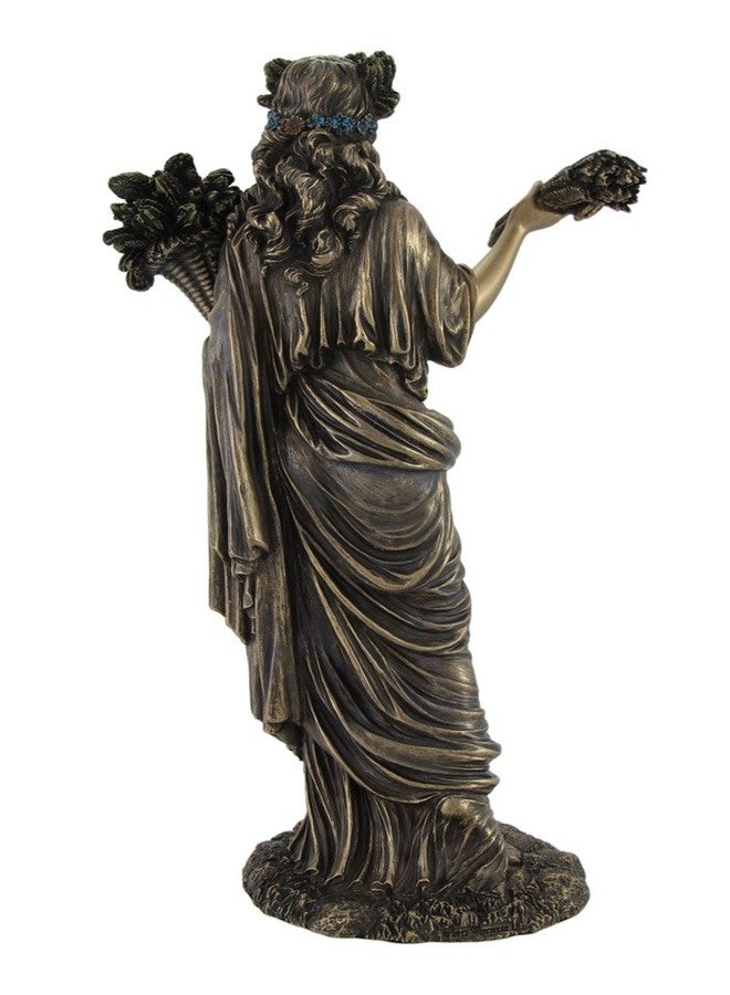 Veronese Design 12 Inch Demeter Greek Goddess of The Harvest Cold Cast Resin Bronze Finished Statue Symbolic Homage to The Cycle of Life and Abundance - Image 2