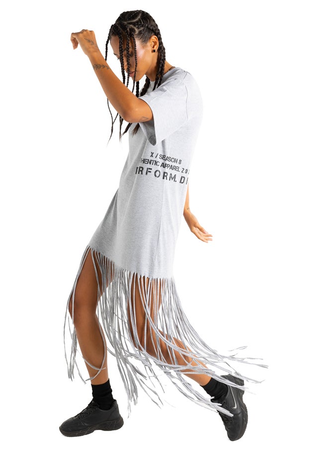ASTK Women Long HS Fringe T-shirt  - Image 2