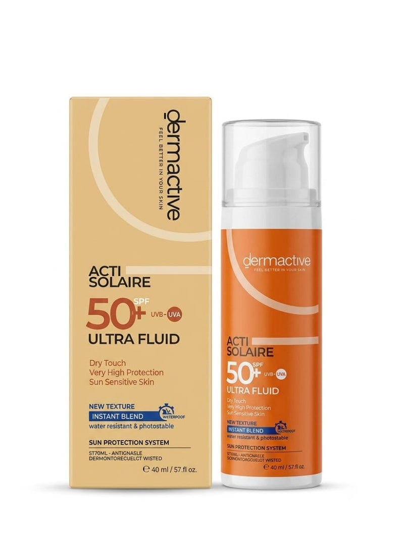 Dermactive Actisolaire Ultra-Fluid SPF 50+ - 50 ml (Packaging may vary) - Image 2