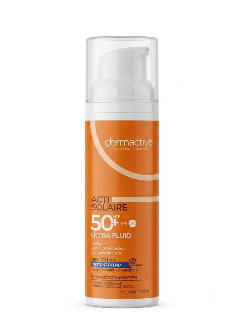 Dermactive Actisolaire Ultra-Fluid SPF 50+ - 50 ml (Packaging may vary) - Image 1