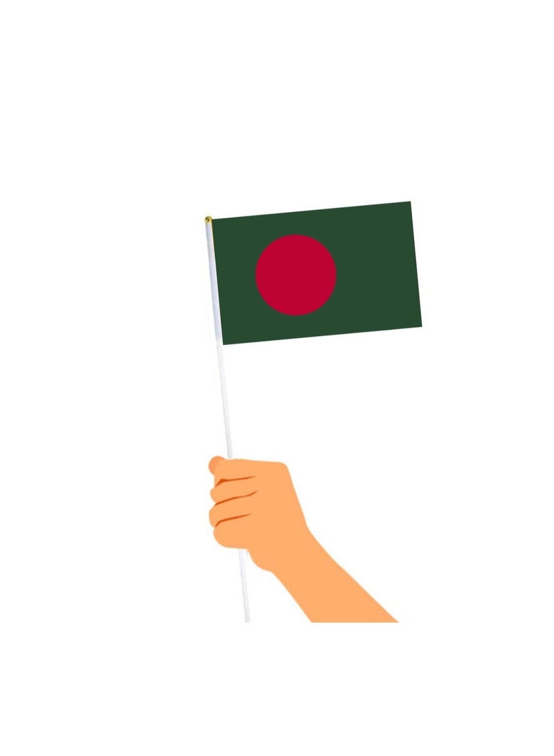 PRINTSHOP4ME Bangladesh Cricket Sports Fans Set - Pack of 3 Combo - Cap, Drawstring Bag, and Hand Flag - Ideal for Matches, Events, and Everyday Use - Perfect for Sports Fans - Image 5