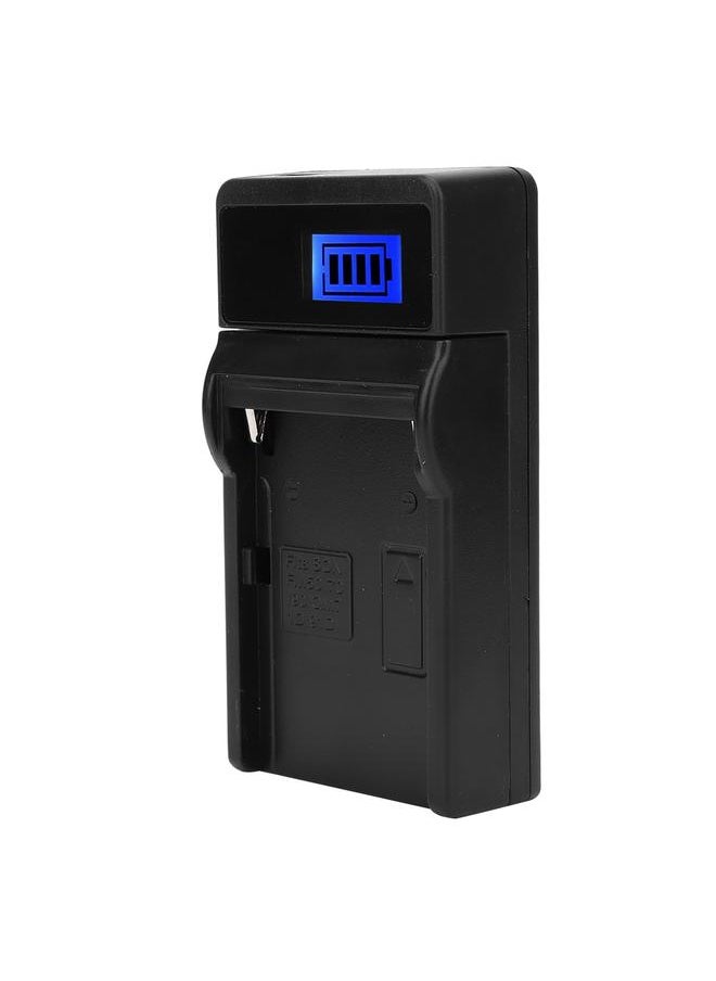 LCD Display Screen USB Camera Battery Single Charger for NP-F780 F980 F990